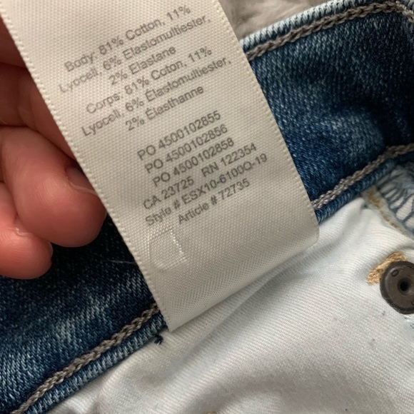 Denim Forum the Lola high rise skinny crop size 24. Perfect condition. - Picture 8 of 12